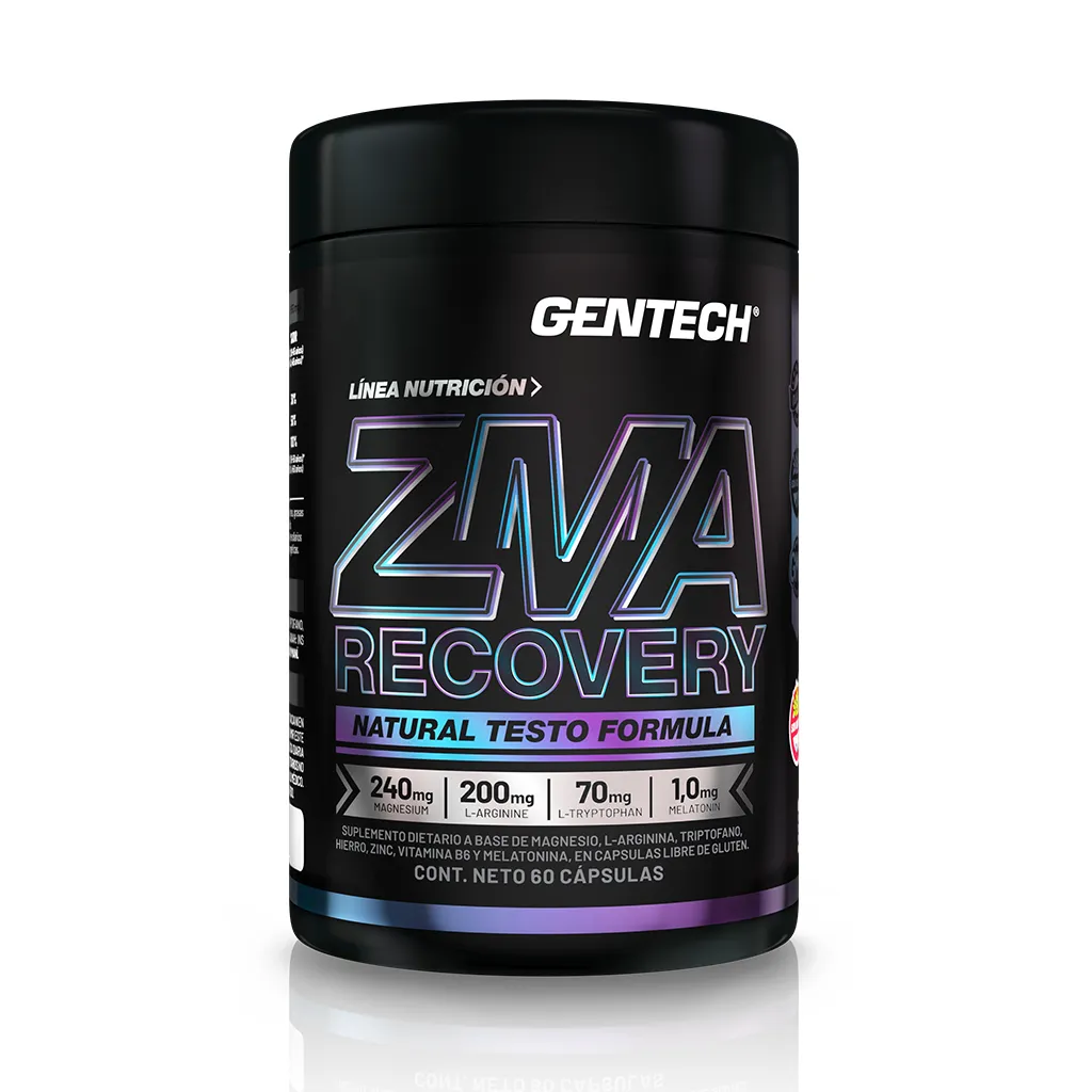 ZMA Recovery GenTech, zinc, magnesio y vitamina B6